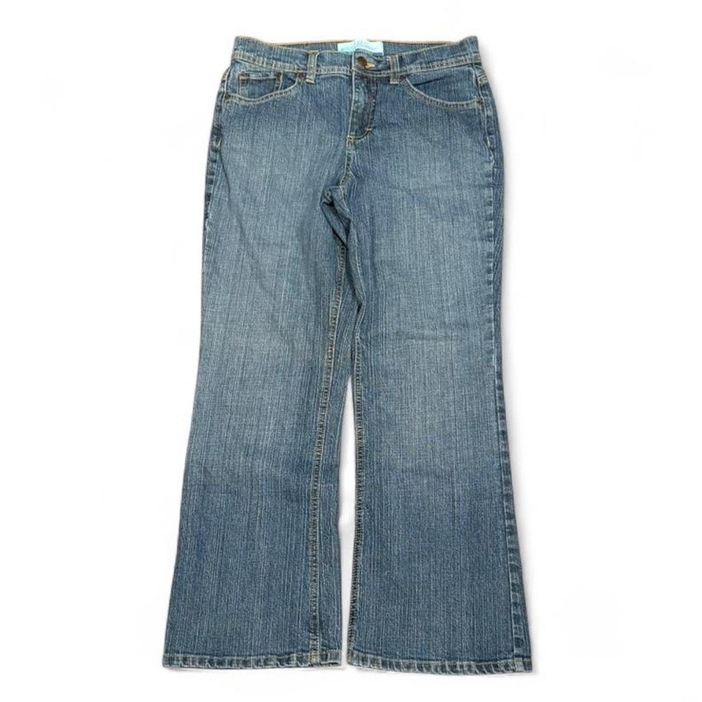 Y2K Penmans Faded Embroidered High Rise Bootcut Jeans - Picture 2 of 3